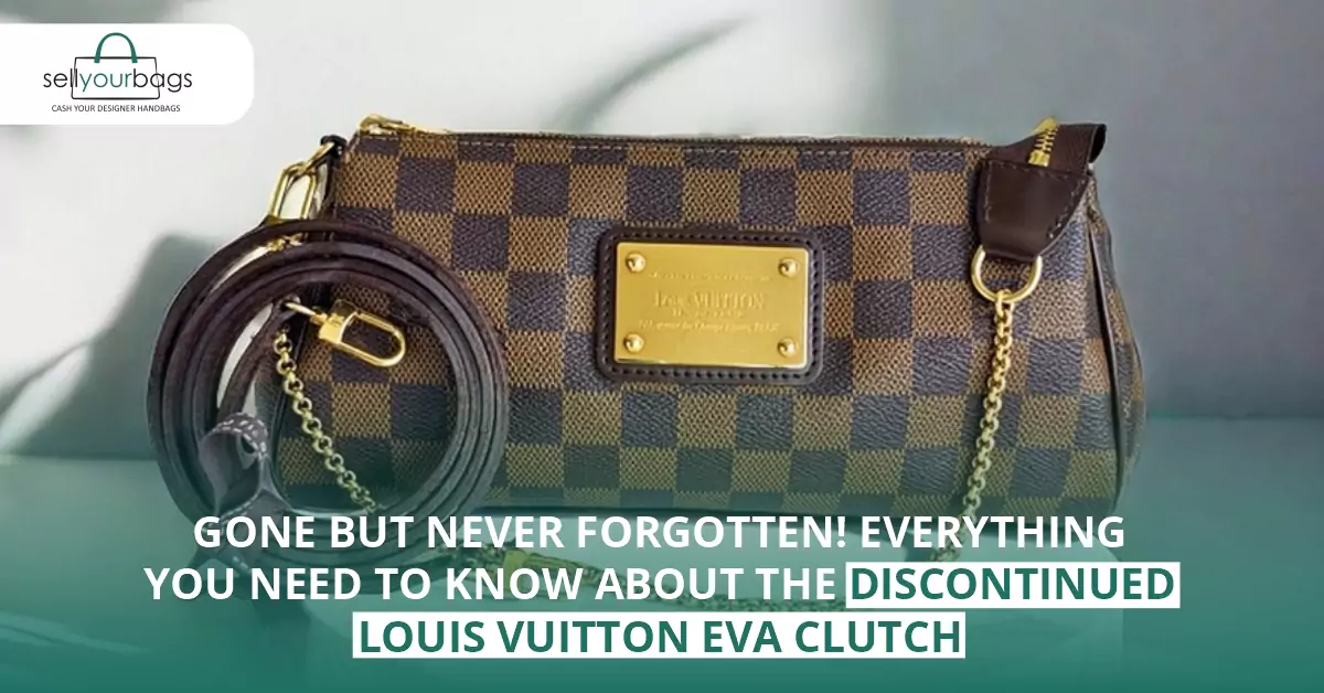 Lv eva clutch sale