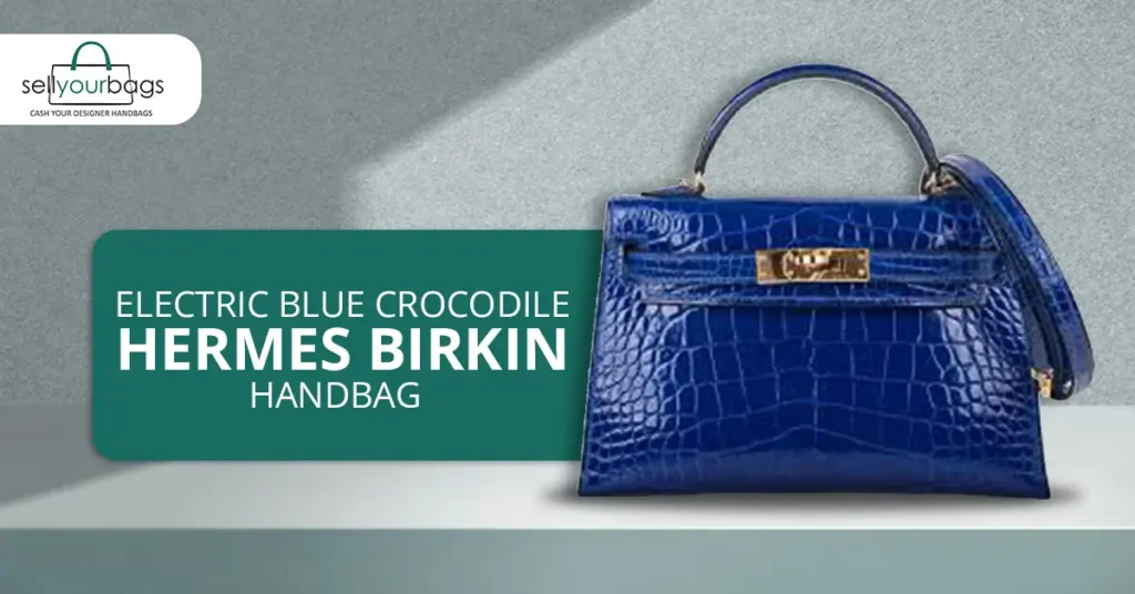 Electric Blue Crocodile Hermès Birkin Handbag Price: $150,000