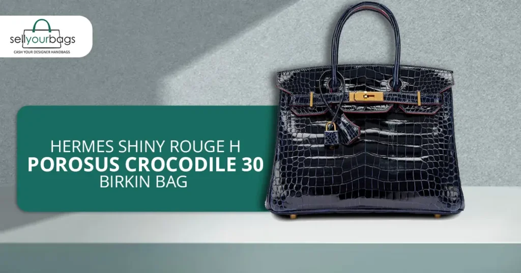 Hermès Shiny Rouge H Porosus Crocodile 30 Birkin Bag Price: $203,150