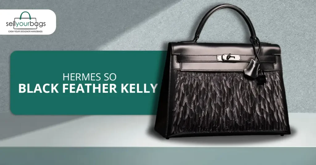 Hermès So Black Feather Kelly Price: $300,000