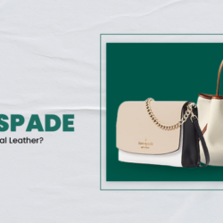 are kate spade bags real leather